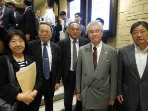 全日本不動産政治連盟　原嶋会長も出席致しました。