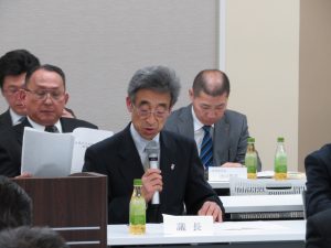 議長を務めた森山副本部長