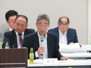 議長を務めた森山副本部長